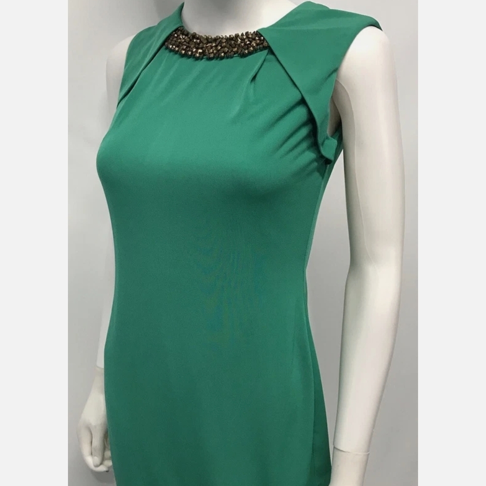 5 For 25💥 For Calvin Klein Sheath Dress Stretch Green.